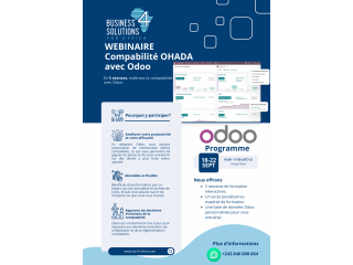 Formation en ligne: Comptabilité OHADA avec Odoo